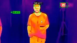 camara termografica mapa de temperatura