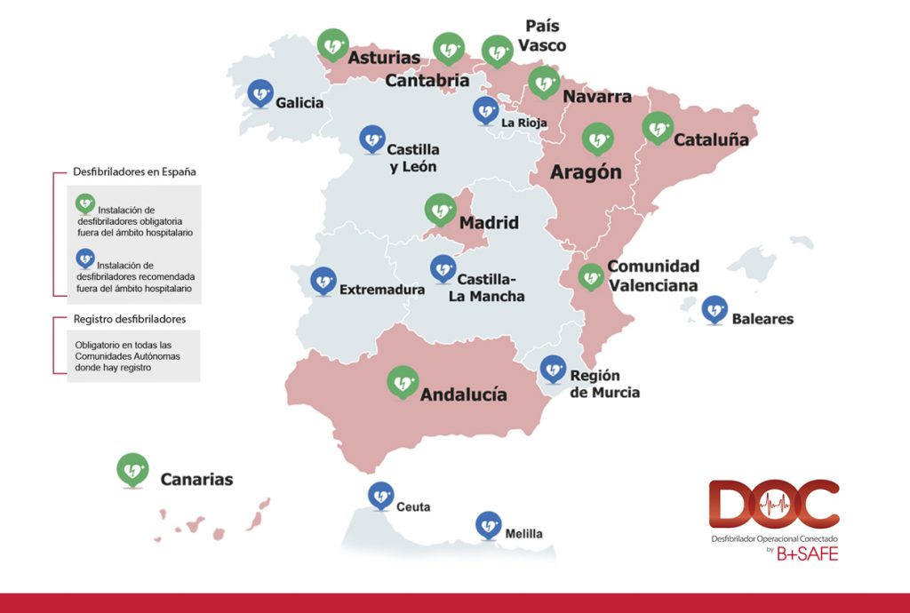 Mapa Cardioprotección España 2019