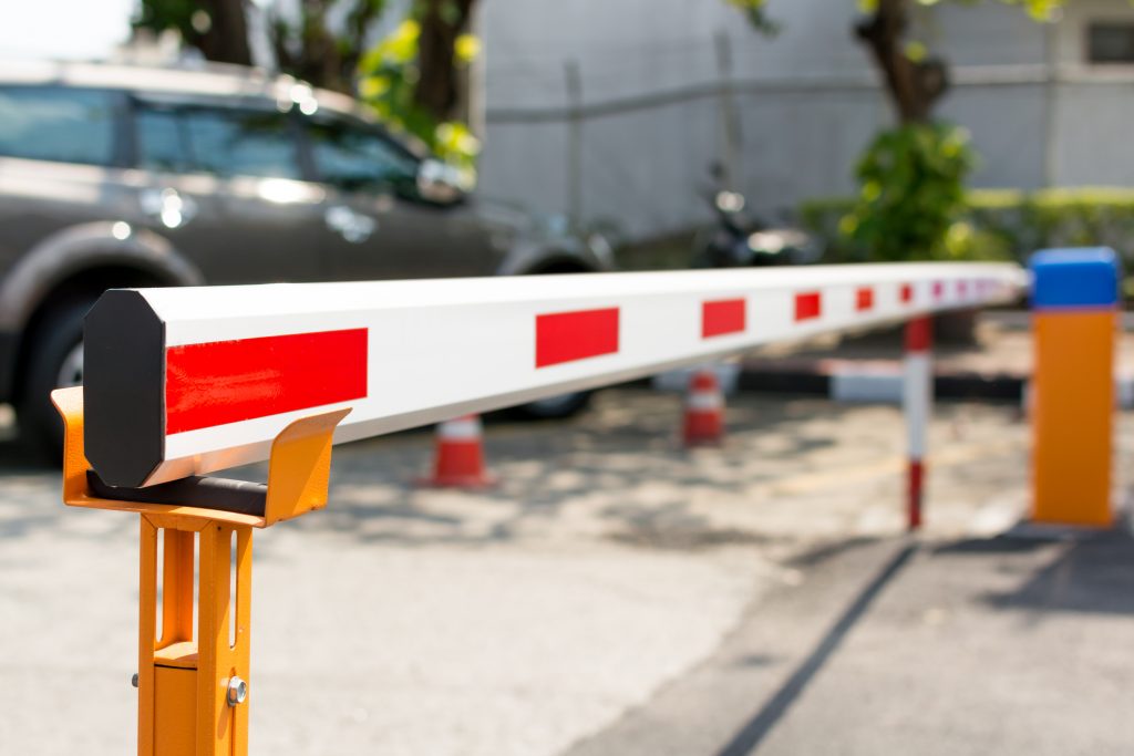 Barrier Gate Automatic system for security.