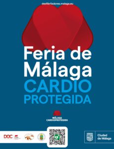 Desfibrilador en la Feria de Málaga