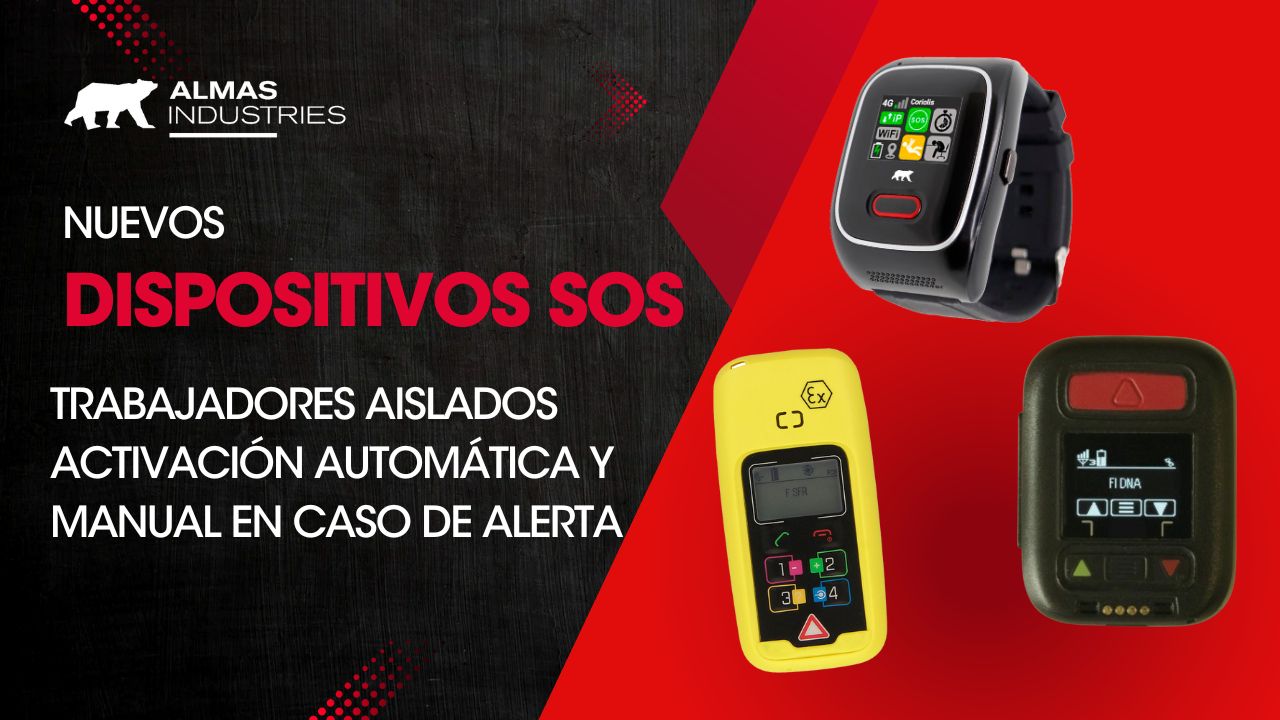 eloj SOS de seguridad para trabajadores en riesgo con botón de emergencia integrado