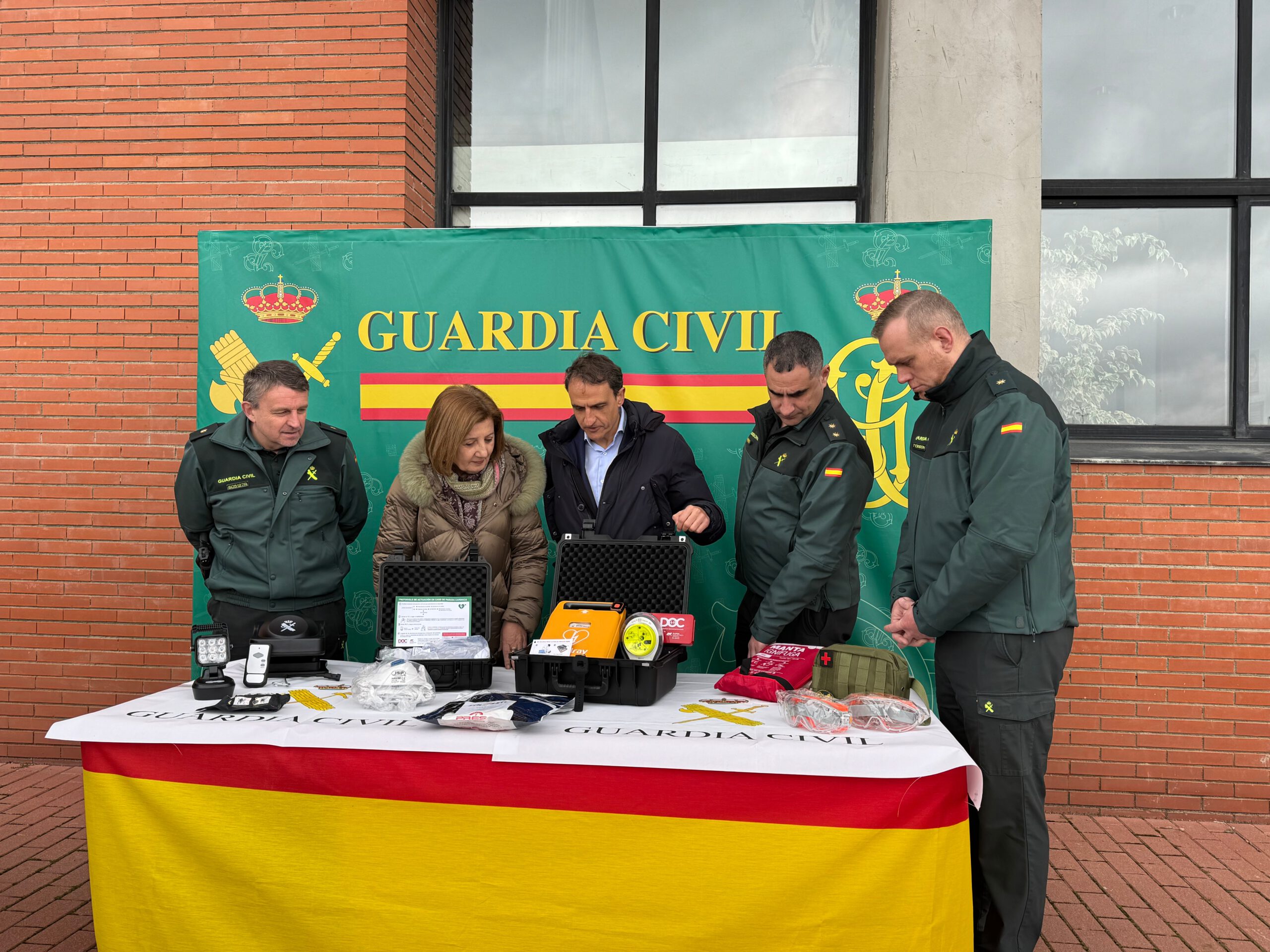 desfibriladores para guardia civil