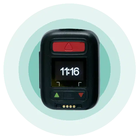 Botón SOS AID SOS BOX TWIG con alarma de hombre muerto